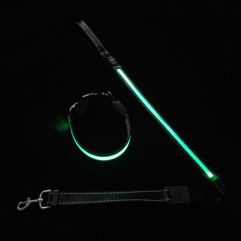 HKM-399571 USB Charging Telescopic Portable Pet Collar with Adjustable Sling - Multi-Color Options Available