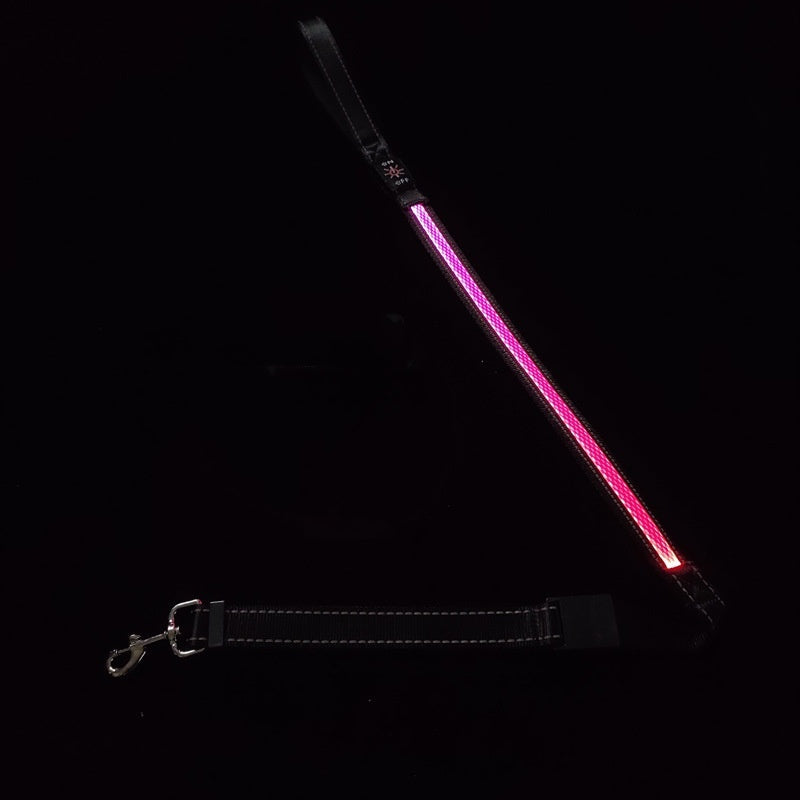 HKM-399571 USB Charging Telescopic Portable Pet Collar with Adjustable Sling - Multi-Color Options Available