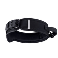 HKM-399635 Camouflage Nylon Dog and Horse Collar - Military Green and Black, Durable and Comfortable