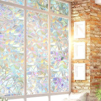 HKM-399699 Irregular Texture Electrostatic Window Wallpaper - 45cm x 100cm