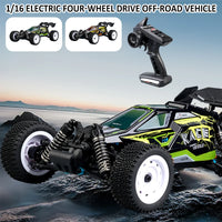 HKM-399763 High Speed 1:16 Scale 4WD Electric Off-Road Remote Control Car for Kids and Adults
