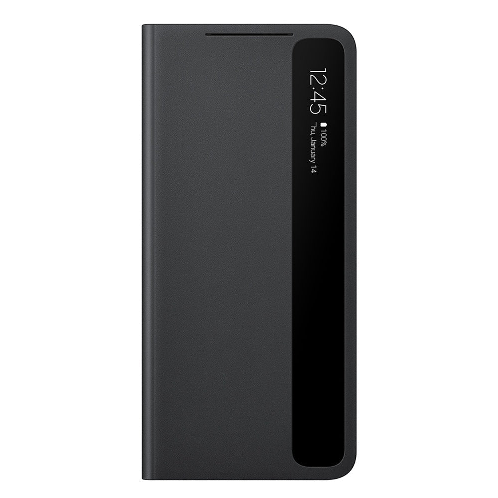 HKM-400019 Original Mirror Flip Cover with S Pen for Samsung S21 Ultra - Silicone Protective Case