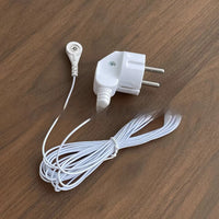 HKM-400211 Square Conductive Grounding Pillowcase - 90% Cotton, 10% Silver Fiber, White, 70x48cm