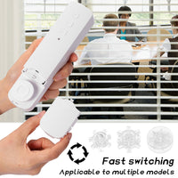 HKM-400467 Zigbee Battery-Powered Roller Shutter Motor with USB Charging and Remote Control