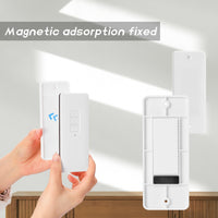 HKM-400467 Zigbee Battery-Powered Roller Shutter Motor with USB Charging and Remote Control