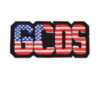 HKM-400595 Embroidered Fabric Flag Patch for Sewing on Apparel and Accessories