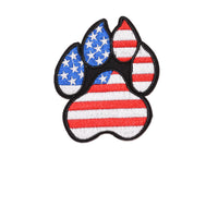 HKM-400595 Embroidered Fabric Flag Patch for Sewing on Apparel and Accessories