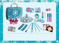 HKM-400595 Kids Pretend Play Makeup Kit with Mirror Bags for Ages 2-7 – Non-Toxic Plastic Toys
