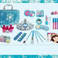 HKM-400595 Kids Pretend Play Makeup Kit with Mirror Bags for Ages 2-7 – Non-Toxic Plastic Toys