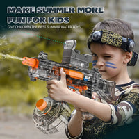 HKM-400723 Automatic 36CM UMP45 Electric Water Gun for Kids with Continuous Shooting Feature