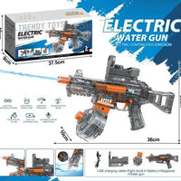 HKM-400723 Automatic 36CM UMP45 Electric Water Gun for Kids with Continuous Shooting Feature