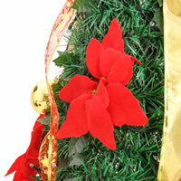 HKM-400723 Lifelike 120 cm Pop-Up Artificial Christmas Tree with 50 Warm White LEDs