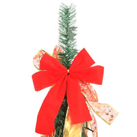 HKM-400723 Lifelike 120 cm Pop-Up Artificial Christmas Tree with 50 Warm White LEDs