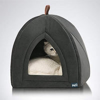 HKM-400723 Velvet Cat and Dog Kennel – Cozy, Breathable Winter Nest with Slip-Proof Base