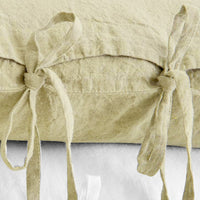 HKM-400979 Solid Color Linen Pillowcase - 48x74cm for Single Pillow