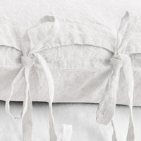 HKM-400979 Solid Color Linen Pillowcase - 48x74cm for Single Pillow