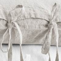 HKM-400979 Solid Color Linen Pillowcase - 48x74cm for Single Pillow