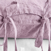 HKM-400979 Solid Color Linen Pillowcase - 48x74cm for Single Pillow