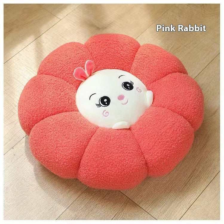 HKM-401043 Cartoon Plush Cushions for Office and Home – Dino, Rabbit, Pig, Duck & More, 45x45cm