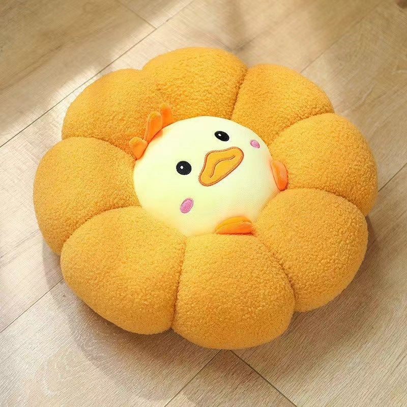 HKM-401043 Cartoon Plush Cushions for Office and Home – Dino, Rabbit, Pig, Duck & More, 45x45cm