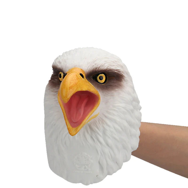 KTX-401171 Soft PVC Shark Hand Puppet Toy for Interactive Pretend Play - Ideal for Ages 2-4