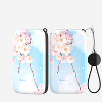 HKM-401299 Ultra-Thin Mini Power Bank 3000mAh/10000mAh with Built-In Fast Charging Cable