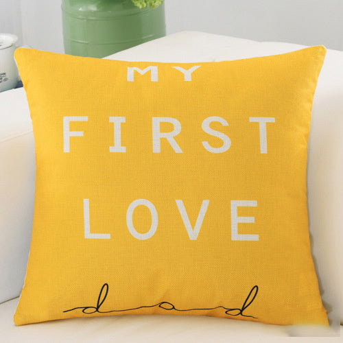 HKM-401363 Modern Linen Sofa Cushion with PP Cotton Filling
