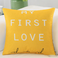 HKM-401363 Modern Linen Sofa Cushion with PP Cotton Filling