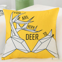 HKM-401363 Modern Linen Sofa Cushion with PP Cotton Filling