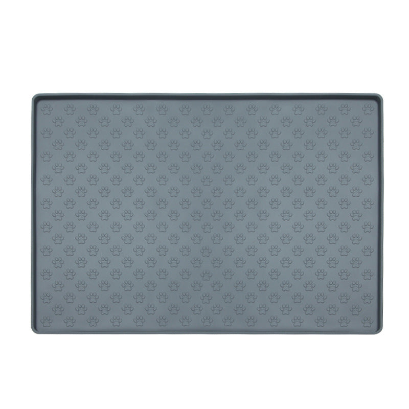 HKM-401427 Waterproof Silicone Pet Mat for Dogs and Cats - Easy to Clean, Square Design