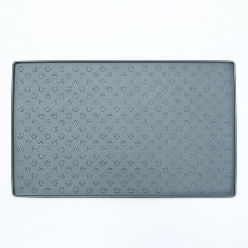 HKM-401427 Waterproof Silicone Pet Mat for Dogs and Cats - Easy to Clean, Square Design