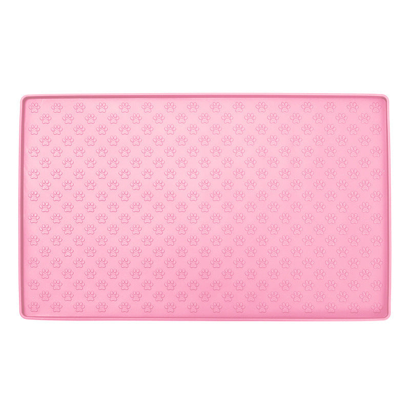 HKM-401427 Waterproof Silicone Pet Mat for Dogs and Cats - Easy to Clean, Square Design
