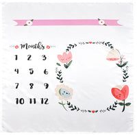 HKM-401491 Newborn Baby Photo Background Cloth - 100x100cm Polyester-Cotton, Thick Texture for Stunning Shots