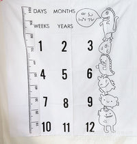 HKM-401491 Newborn Baby Photo Background Cloth - 100x100cm Polyester-Cotton, Thick Texture for Stunning Shots