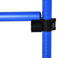 HKM-401555 Height-Adjustable 4-Piece Dog Agility Training Set with Carry Bag and Ejector Bar