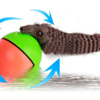 HKM-401683 Electric Beaver Ball Water Cat Bath Play Water Toys