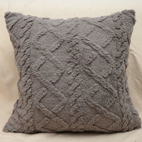 HKM-402067 Retro Plush Soft Fluffy Pillow Cushion for Living Room - Available in Multiple Colors