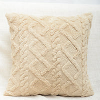 HKM-402067 Retro Plush Soft Fluffy Pillow Cushion for Living Room - Available in Multiple Colors