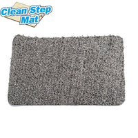 HKM-402131 Super Absorbent Cotton Door Mat with PVC Bottom - Grey or Apricot, 40x60cm