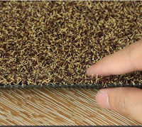 HKM-402131 Super Absorbent Cotton Door Mat with PVC Bottom - Grey or Apricot, 40x60cm