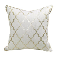 HKM-402195 Beige Gold Chair Pillow Cover – Modern Light Luxury Design