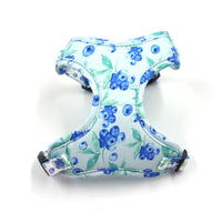 HKM-402259 Breathable Polyester Dog Chest Strap in Blueberry, Sizes S to XL