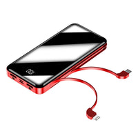 HKM-402451 20,000mAh Type-C Multi-Function Portable Power Bank with Integrated Cable