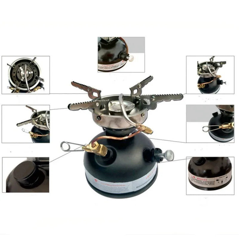 KTX-402579 500ml Camping Gas Stove for Outdoor Cooking and Picnics