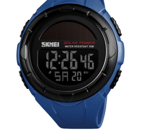 HKM-402579 Waterproof Digital Sports Watch for Men - Multifunctional Outdoor Use, 50m Waterproof