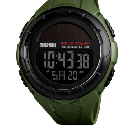HKM-402579 Waterproof Digital Sports Watch for Men - Multifunctional Outdoor Use, 50m Waterproof
