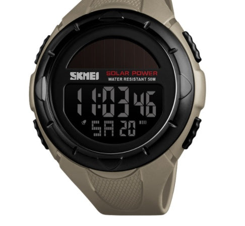 HKM-402579 Waterproof Digital Sports Watch for Men - Multifunctional Outdoor Use, 50m Waterproof