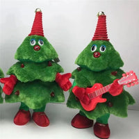 HKM-402643 Singing and Dancing Christmas Plush Toy for Kids - 42cm Soft Plush Doll