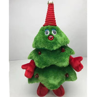 HKM-402643 Singing and Dancing Christmas Plush Toy for Kids - 42cm Soft Plush Doll