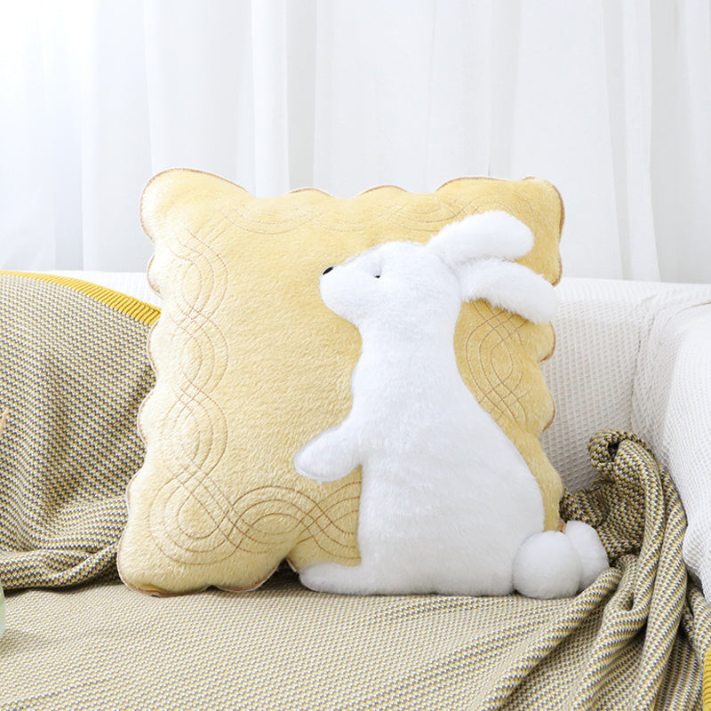 HKM-402899 Japanese Cartoon Animation Plush Cushion Pillow - Soft PP Cotton Filling for Home Use